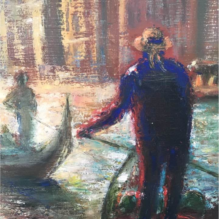 絵画 油絵 15号