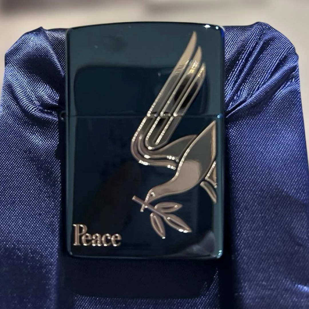 Zippo Peace デザイン ライター 未使用