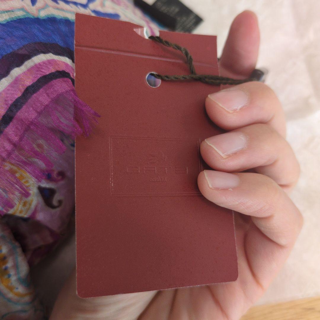 【未使用】ETRO ペイズリー柄 ストール