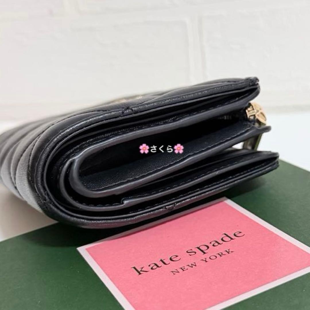 限定タイムセール❣️✨未使用品✨ケイトスペード キルティング ミディアム 財布