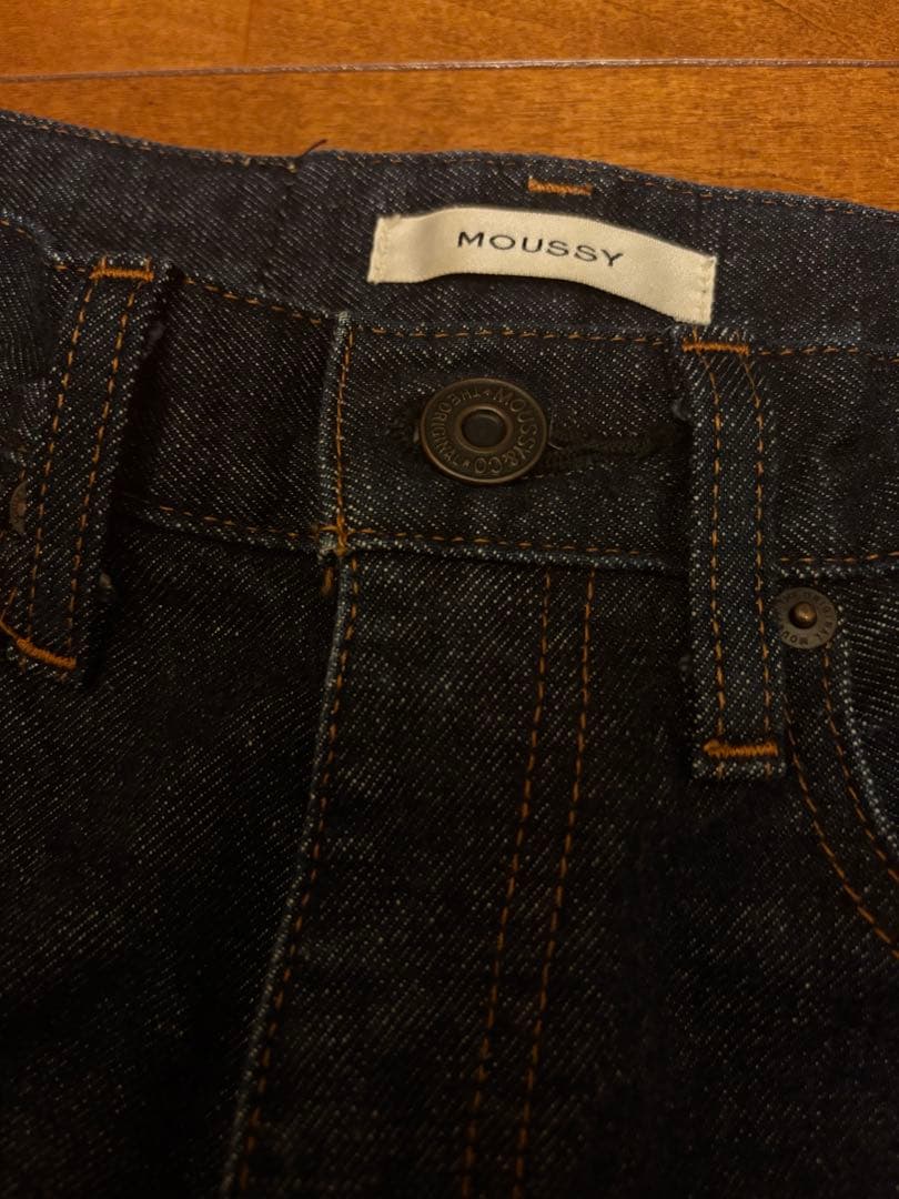 moussy MVS FLARE デニム ワンウォッシュ 24inch