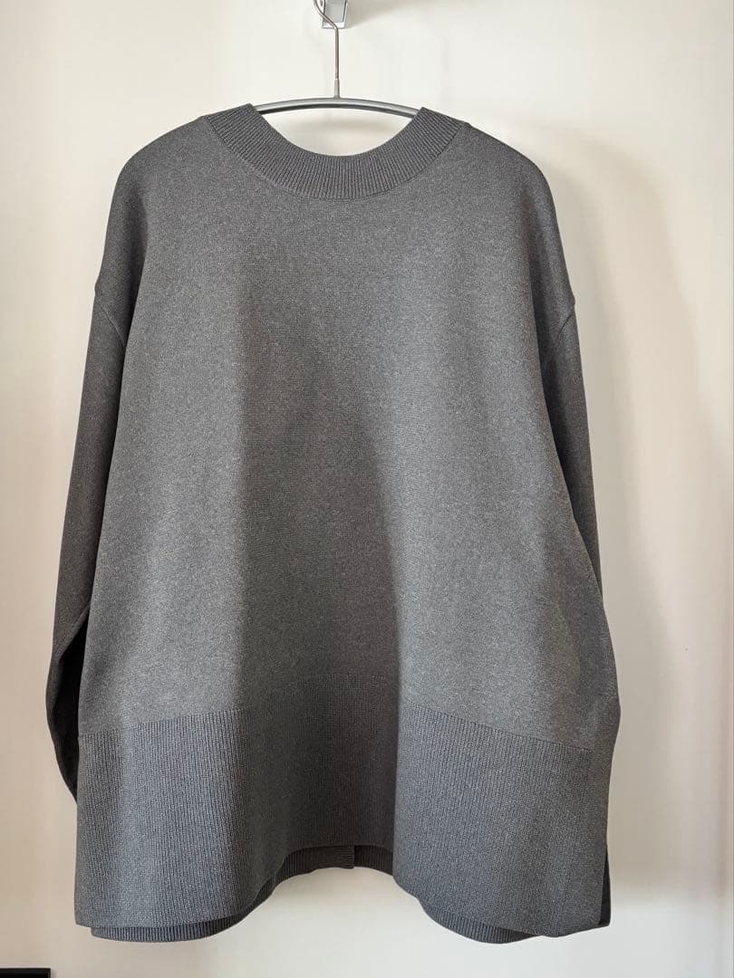 UNITED ARROWS ミニマル2wayカーディガン　グレー