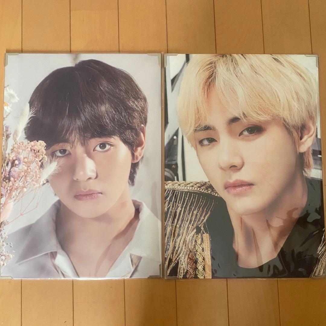 防弾少年団　BTS テヒョン　グッズセット　フラッグ　プレミアムフォト　うちわ