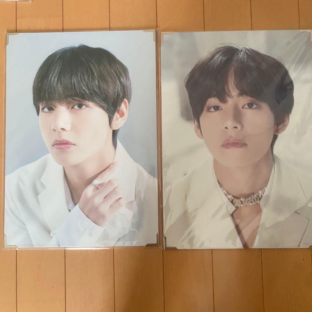 防弾少年団　BTS テヒョン　グッズセット　フラッグ　プレミアムフォト　うちわ