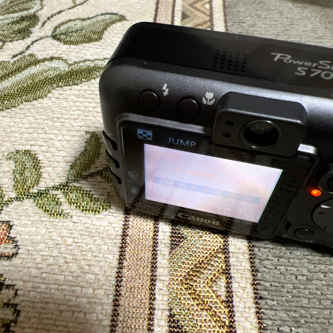 canon powershot s70 本体、充電器