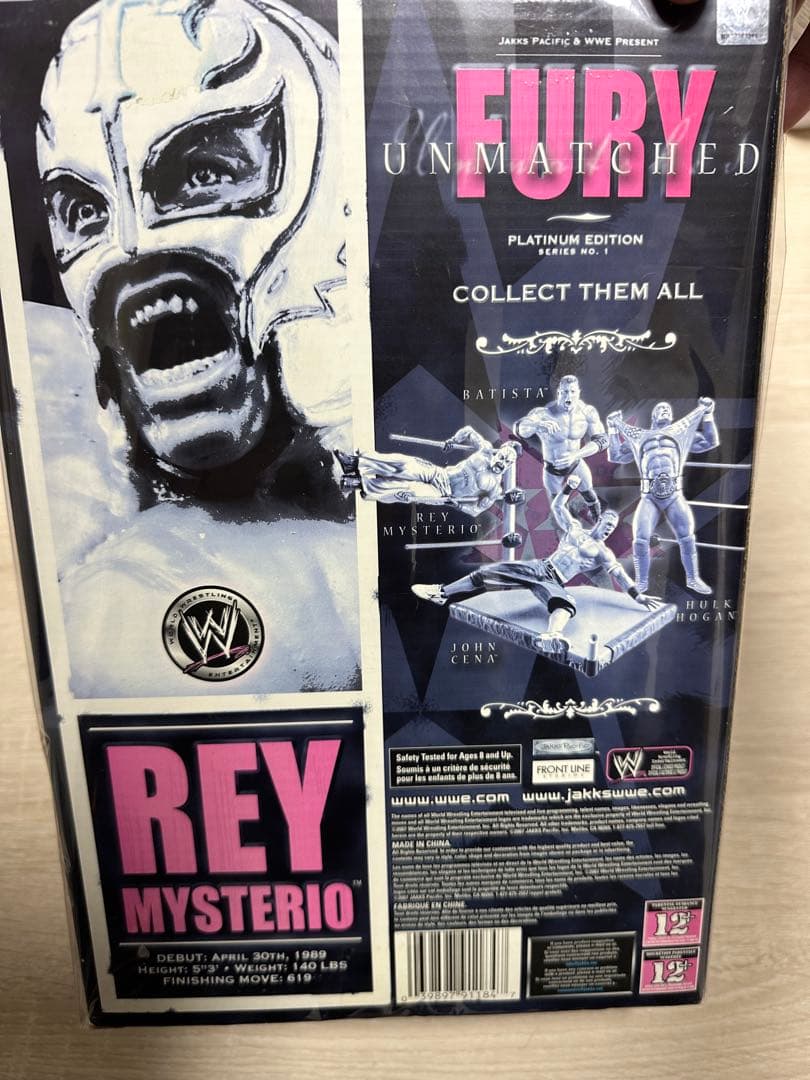 レイ・ミステリオ　フィギュア　UNMATCHED Rey Mysterio