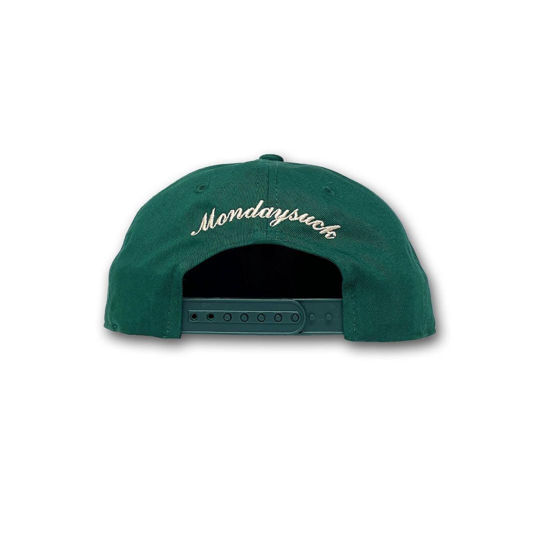 新品未使用 MONDAYSUCK マンデーサック キャップ ヤンキース グリーン