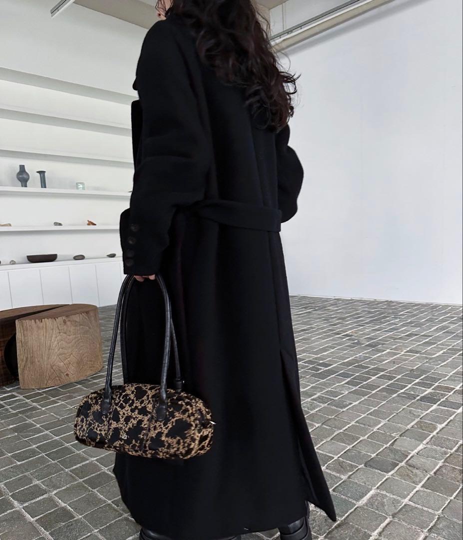 ジャケット・アウター Ameri WIDE SHOULDER WOOL CHESTER COAT