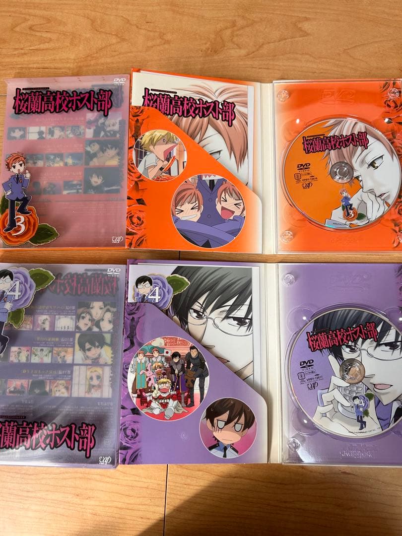 桜蘭高校ホスト部 dvd 全巻 セット 初回限定版フィギュア➕おまけ付