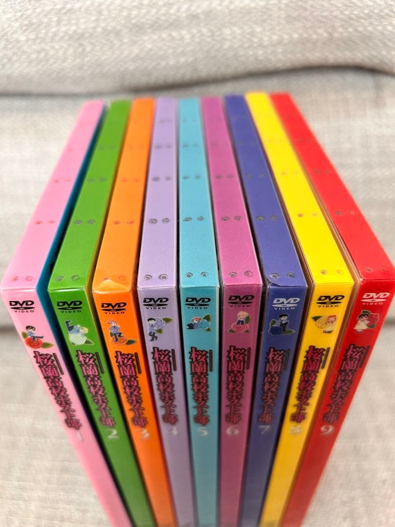 桜蘭高校ホスト部 dvd 全巻 セット 初回限定版フィギュア➕おまけ付