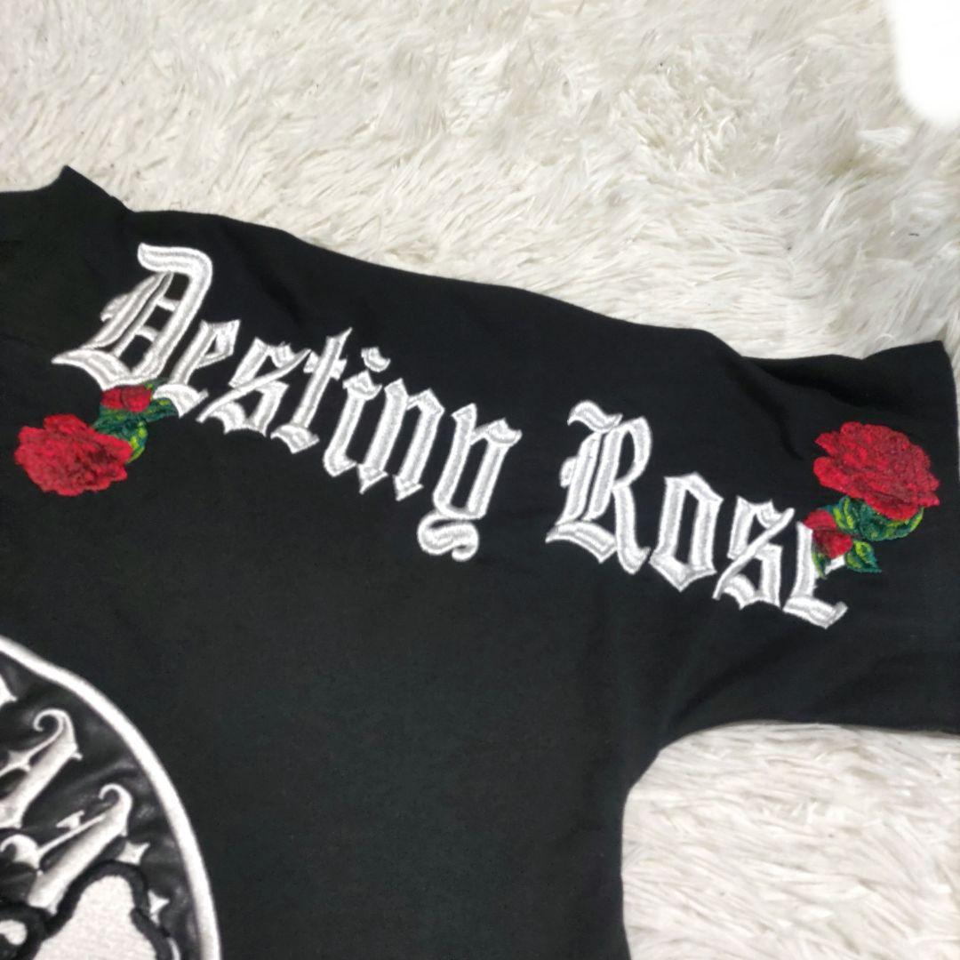 GALFY×Rafa&CoコラボTシャツ 刺繍 ブラック黒 小型犬