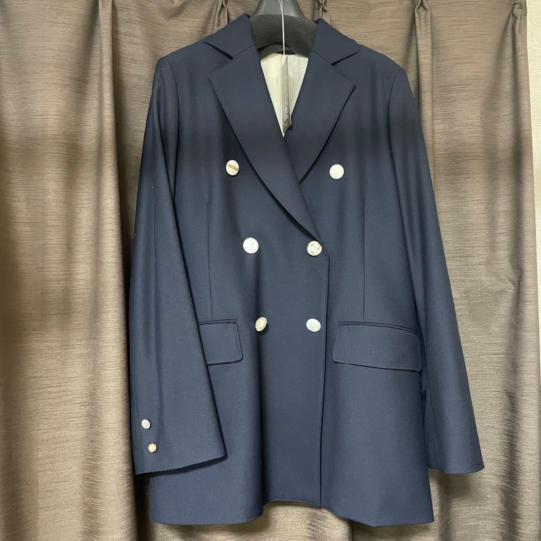 madder madder わたあめ座の紺ブレ 着用1回のみ ジャケット