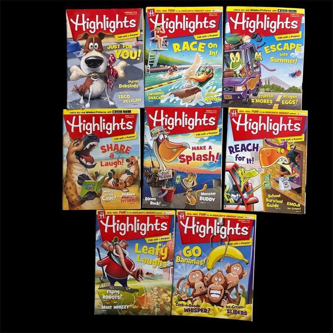 英語　雑誌【Highlights】アクティビティブック 35冊セット　まとめ売り