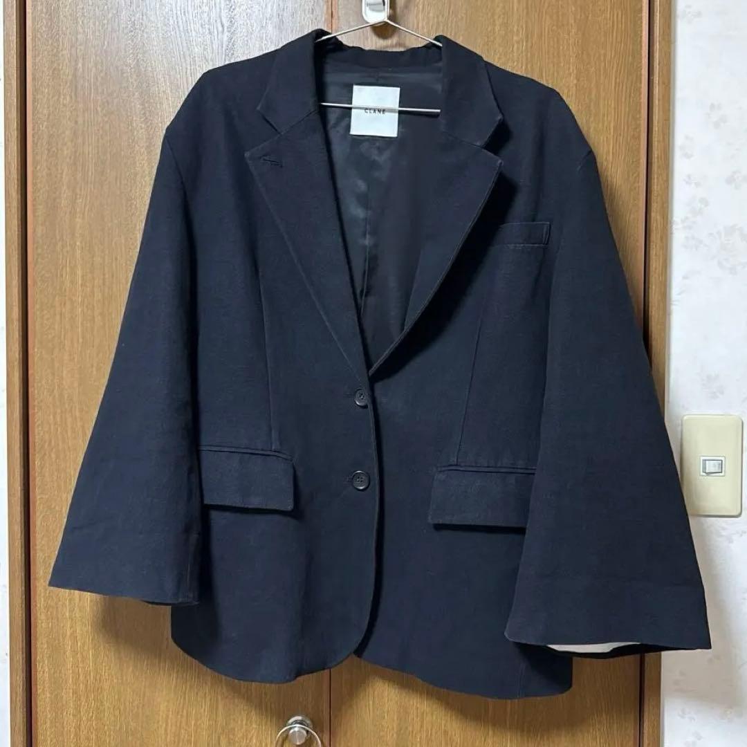 CLANE LOOSE BELL SLEEVE JACKET サイズ1
