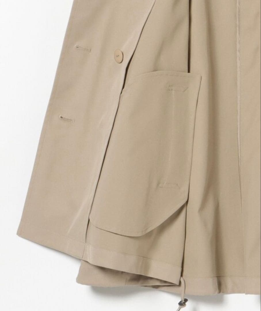 さ*み様 【新品】BEAMS HEART ダブルブレスト ミドル トレンチコート