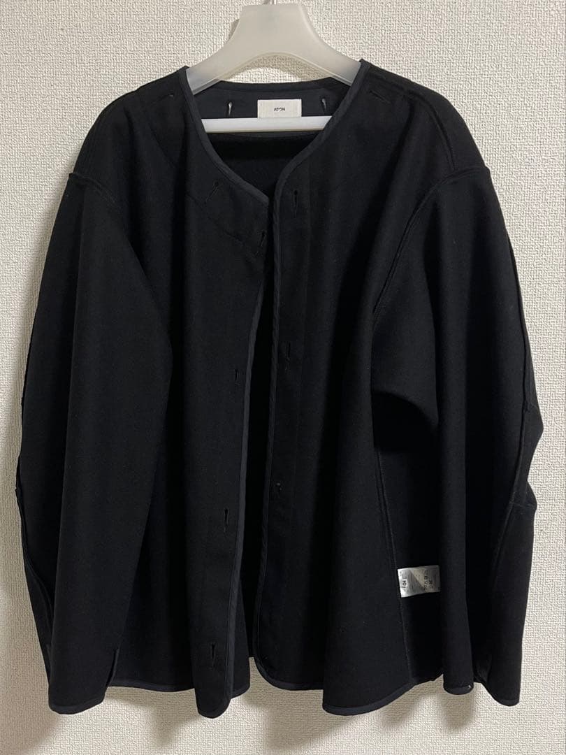 ATON AIR WEATHER ショートモッズコート 4