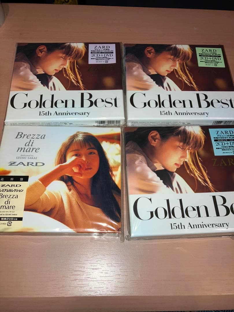 ZARD 「Golden Best 15th Anniversary」 DVD付