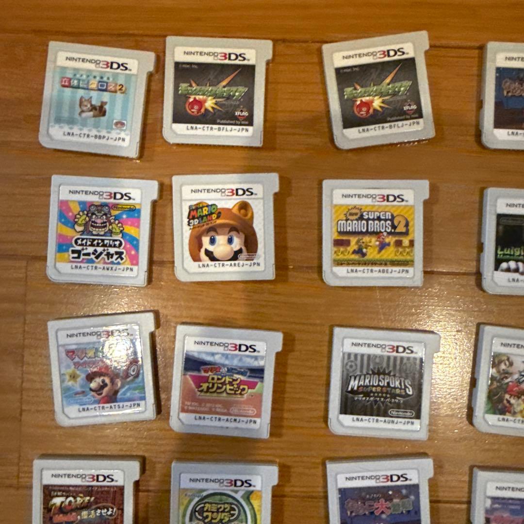 u*4様 ニンテンドー3DS DS ソフト カセット まとめ売り 36本