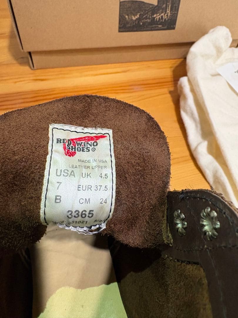 Red Wing アイアンレンジャー3365 24センチ ワイズＢ