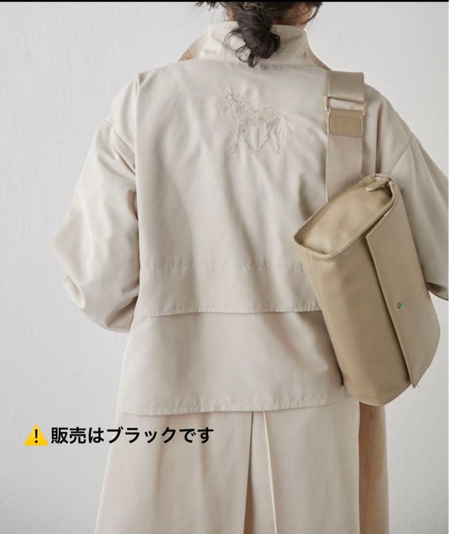 【お値下げ可能！】馬刺繍スプリングコート【SUM1 STYLE（スミスタイル）】