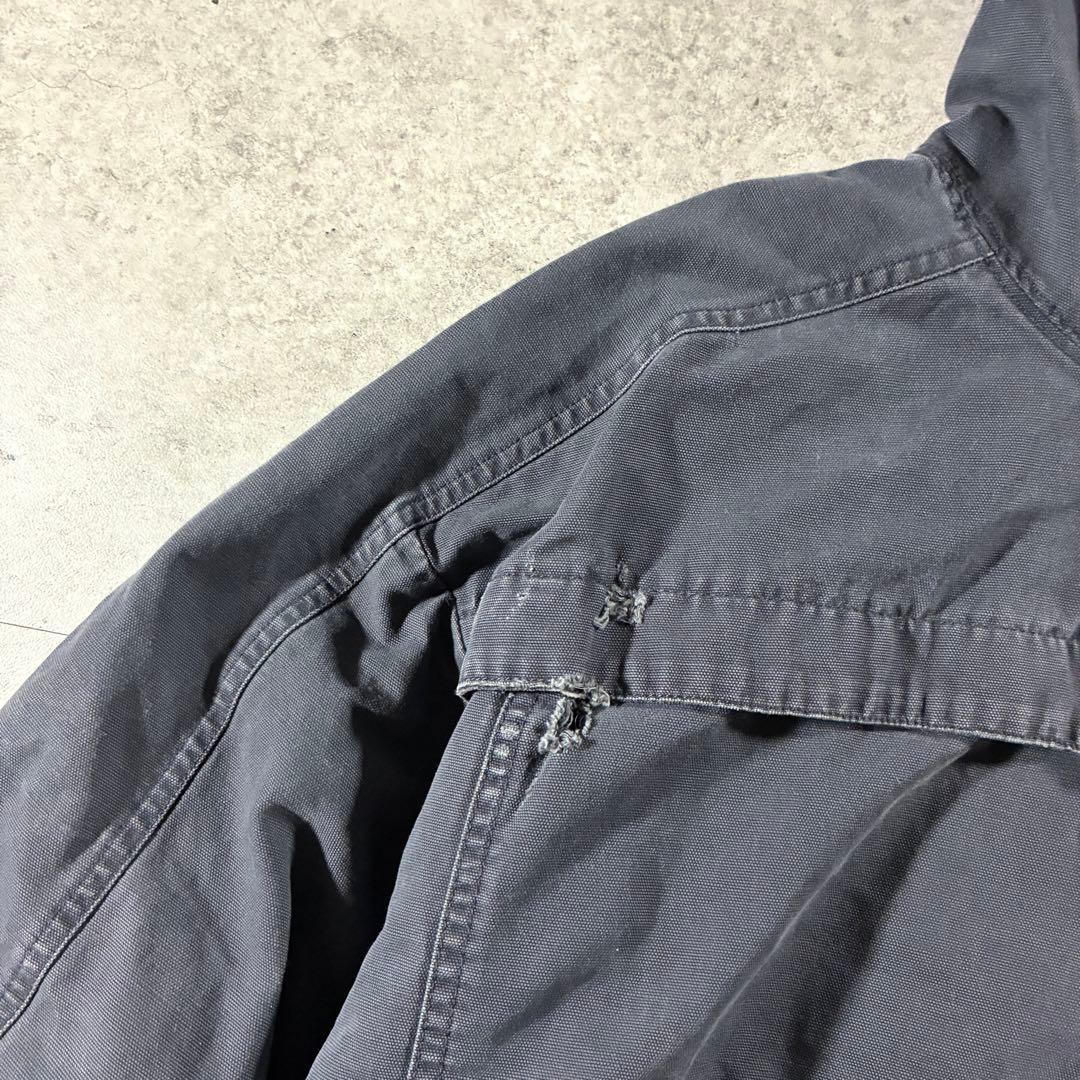 90s Columbiaダックアクティブジャケットグレー短丈ワークストリート
