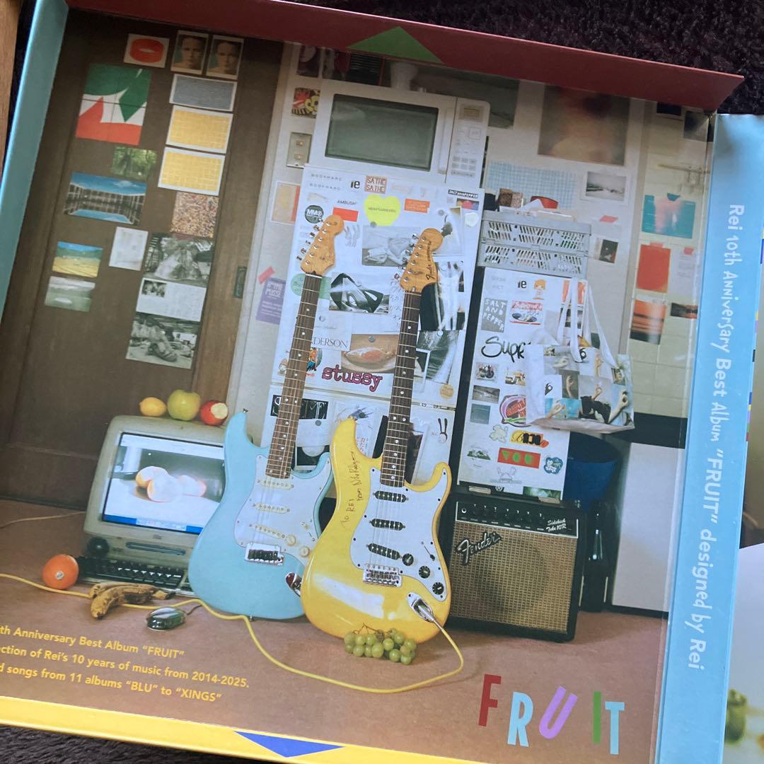 Rei FRUIT ベスト Limited Edition 2CD+2DVD