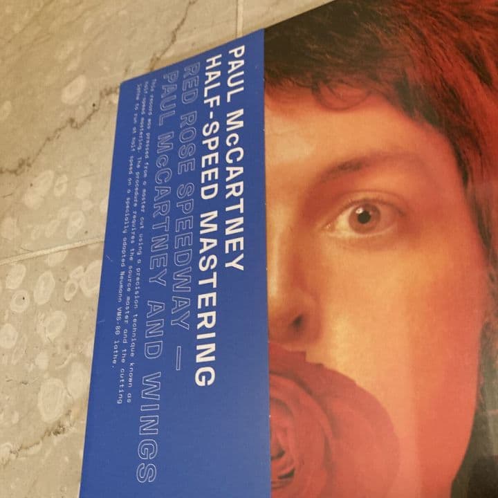 新品★ポール・マッカートニー（ビートルズ）「RED ROSE SPEEDWAY」