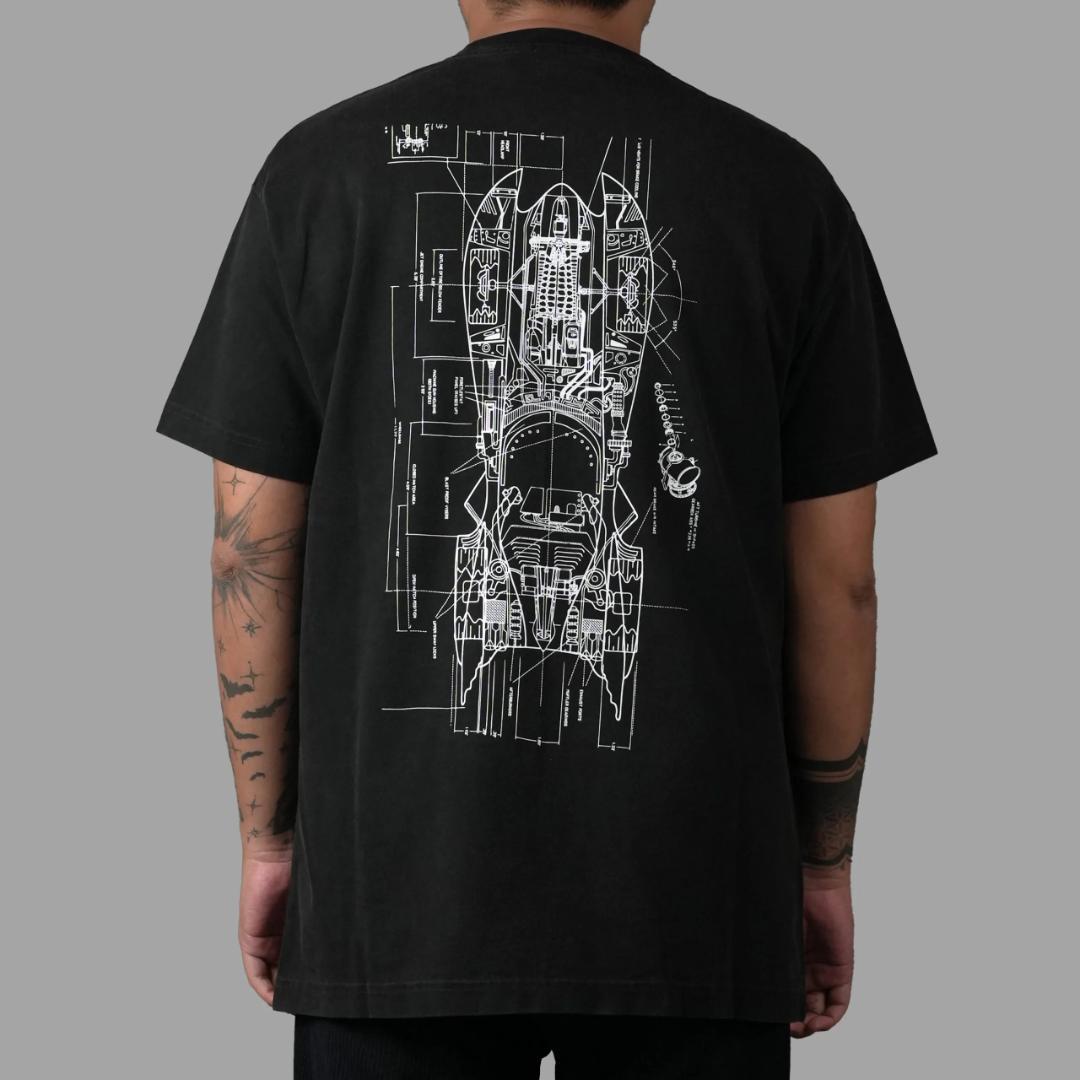 トップス Kith x Batman Schematics Vintage Tee S