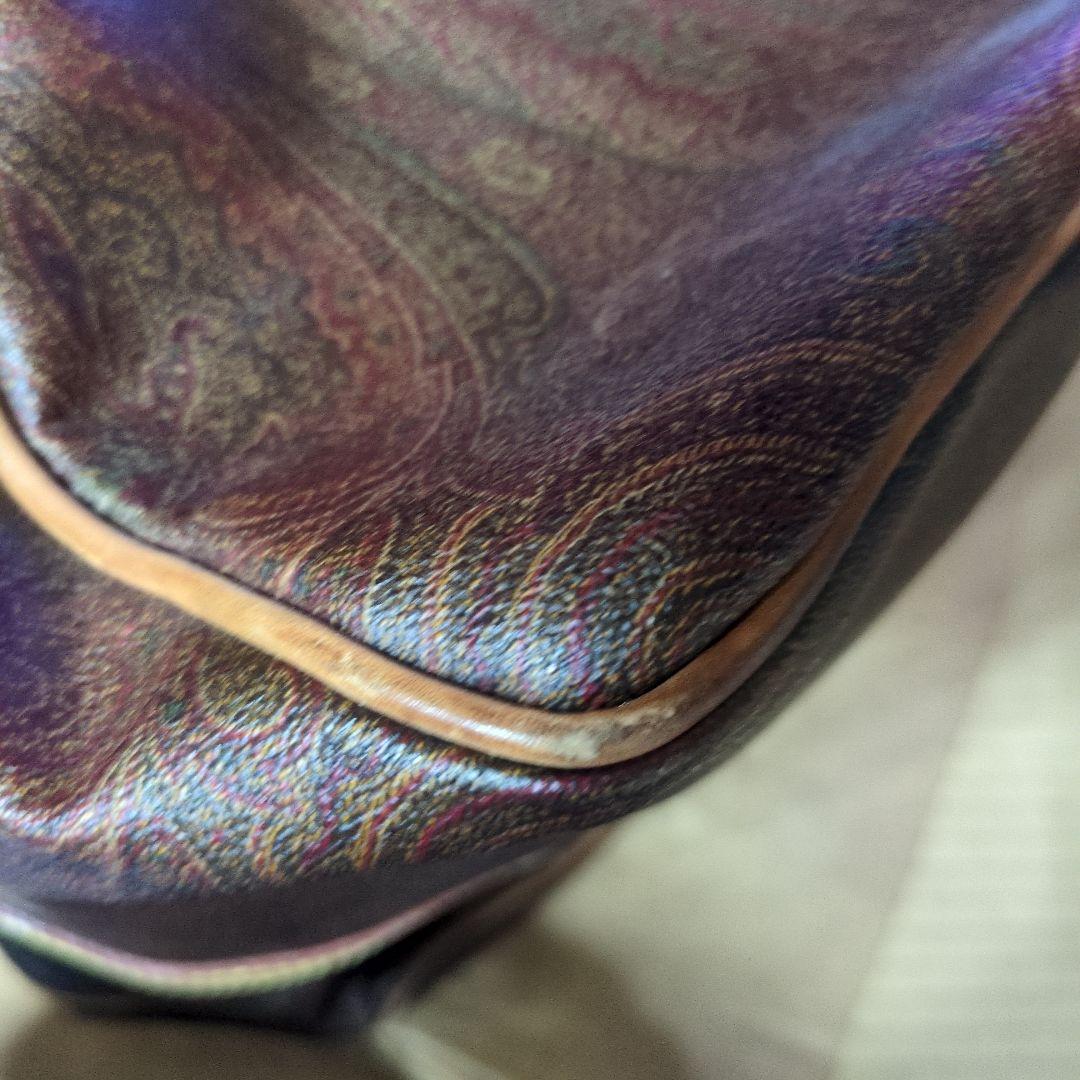 ETRO ボストンバッグ ブラウン