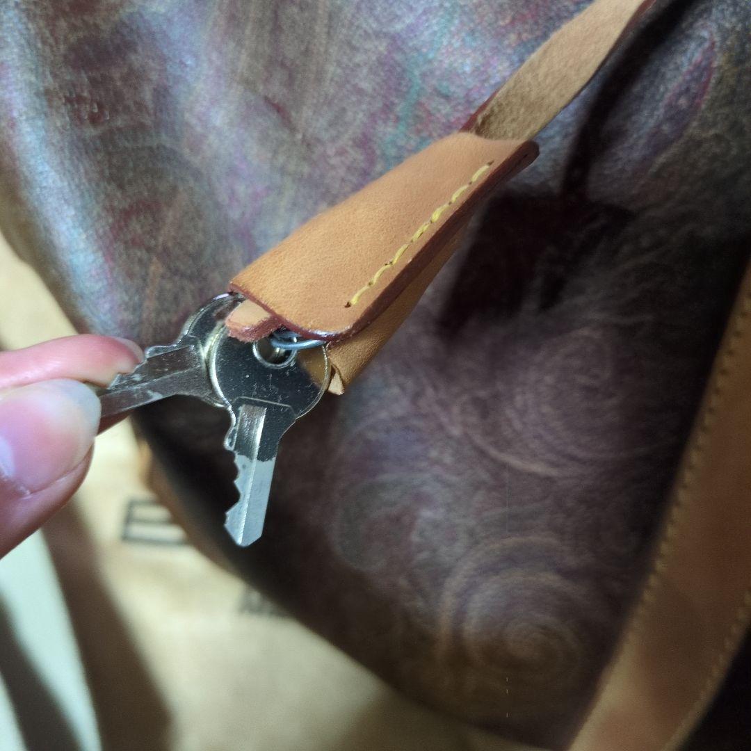 ETRO ボストンバッグ ブラウン