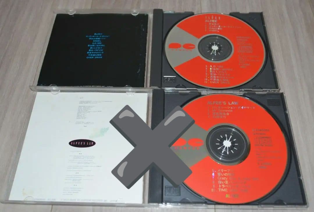 【あくび】THE ALFEE CD 3枚セット