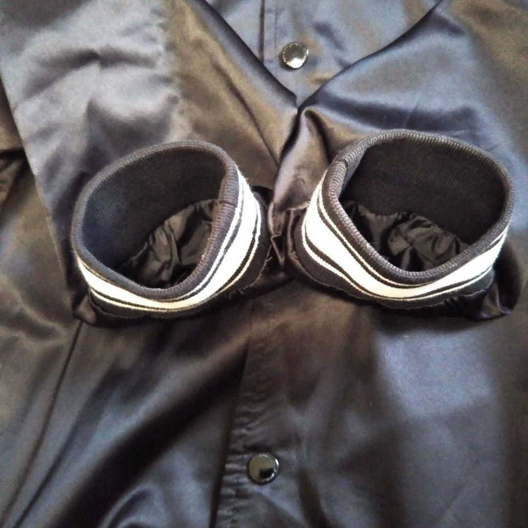HUF × FELIX L SATIN JACKET スタジャン　ハフ 黒　L