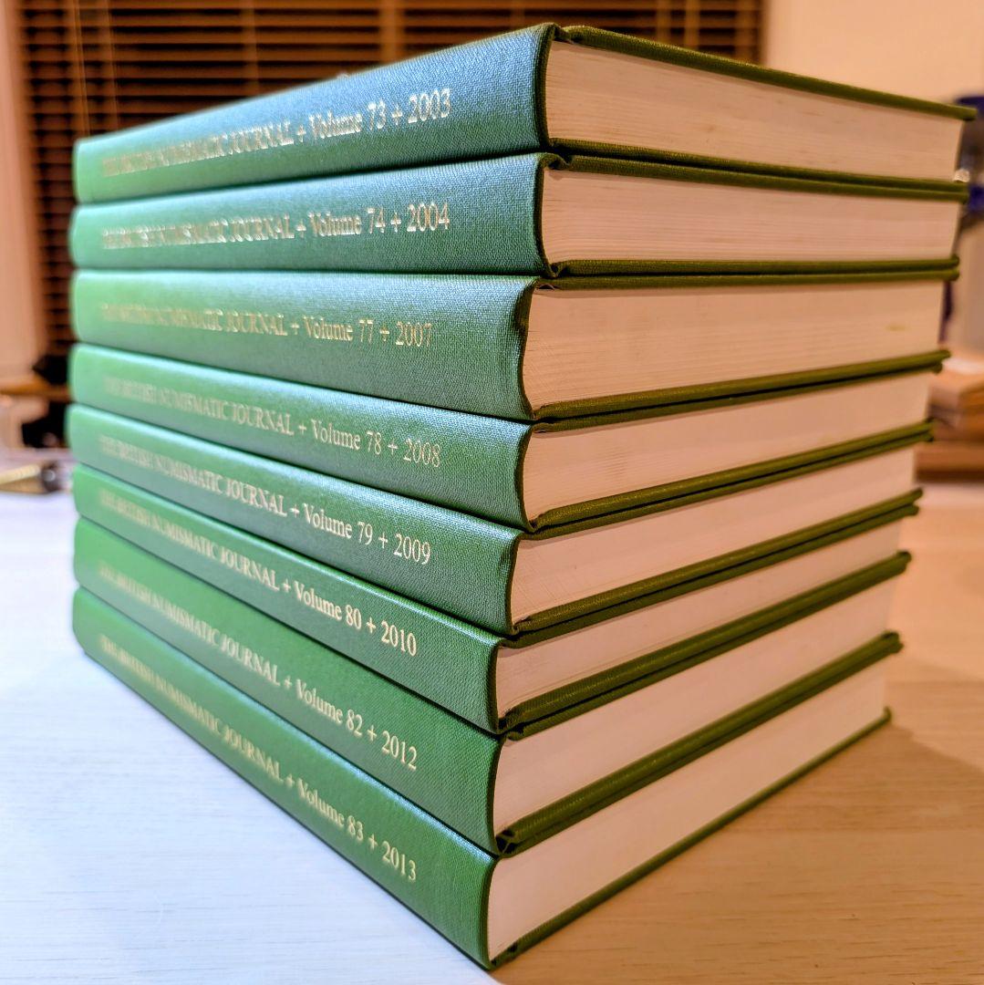 The British Numismatic Journal 8冊
