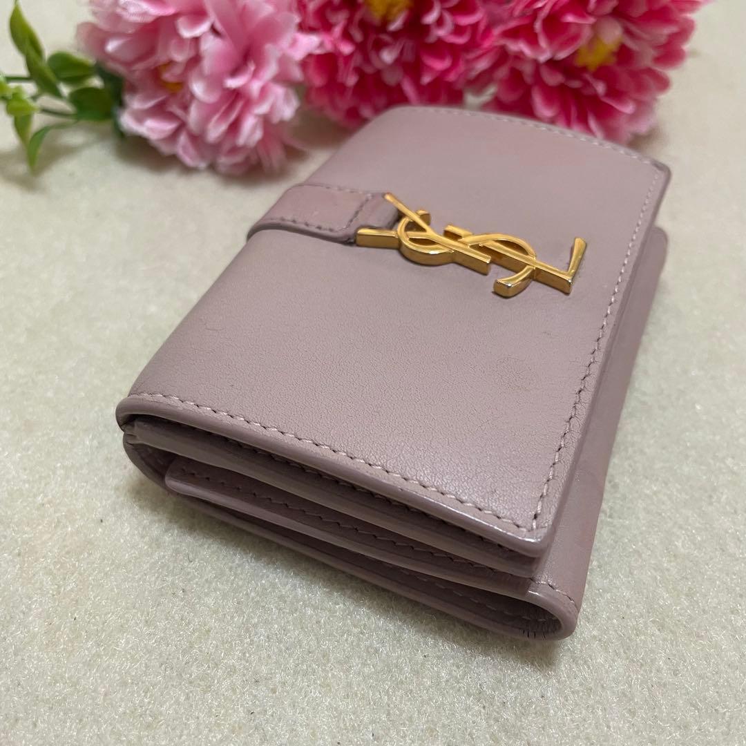 サンローラン三つ折り財布♡正規品