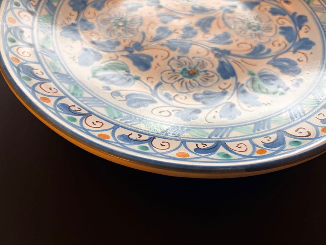 あびこさん専用！イタリア シチリア陶器 25cm 絵皿 ✖️２枚