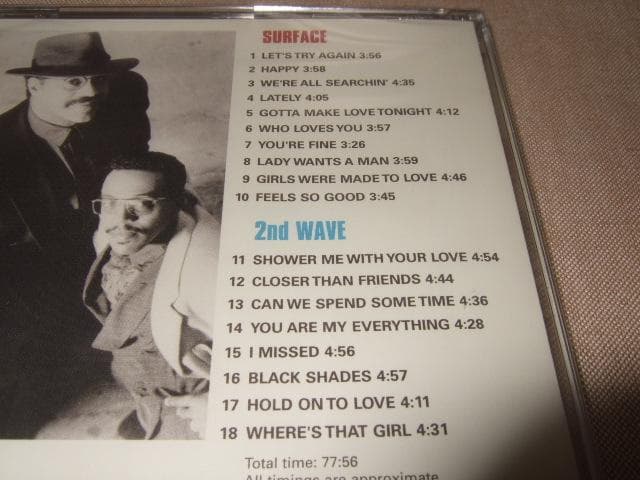SURFACE,新品未開封,R&B,SOUL,ソウル,2on1仕様盤