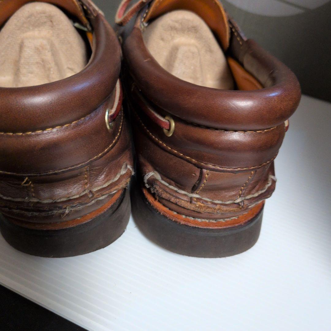 【美品・vibram】Timberland 3eye バーガンディ 7.5w