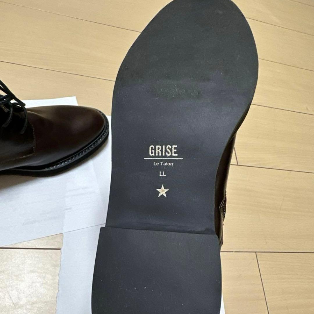 GRISE ブラウン 本革　ブーツ