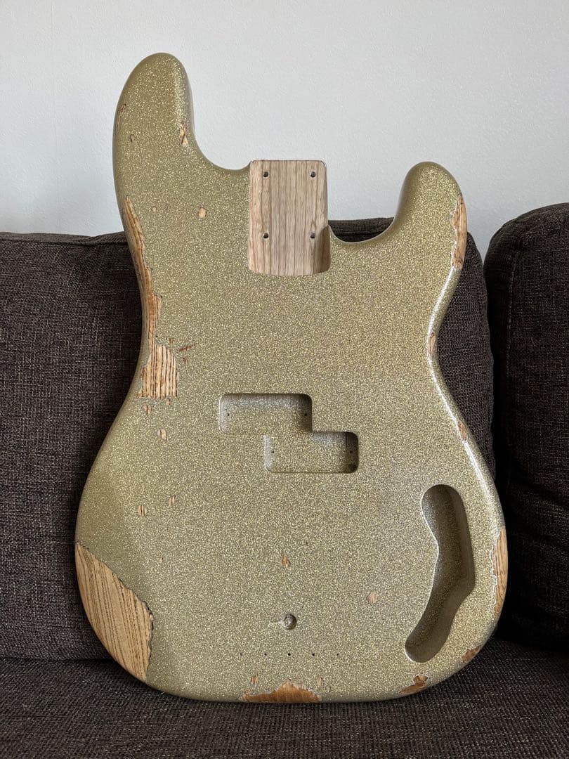 LUNA SEA J fender champagnegold relic風加工
