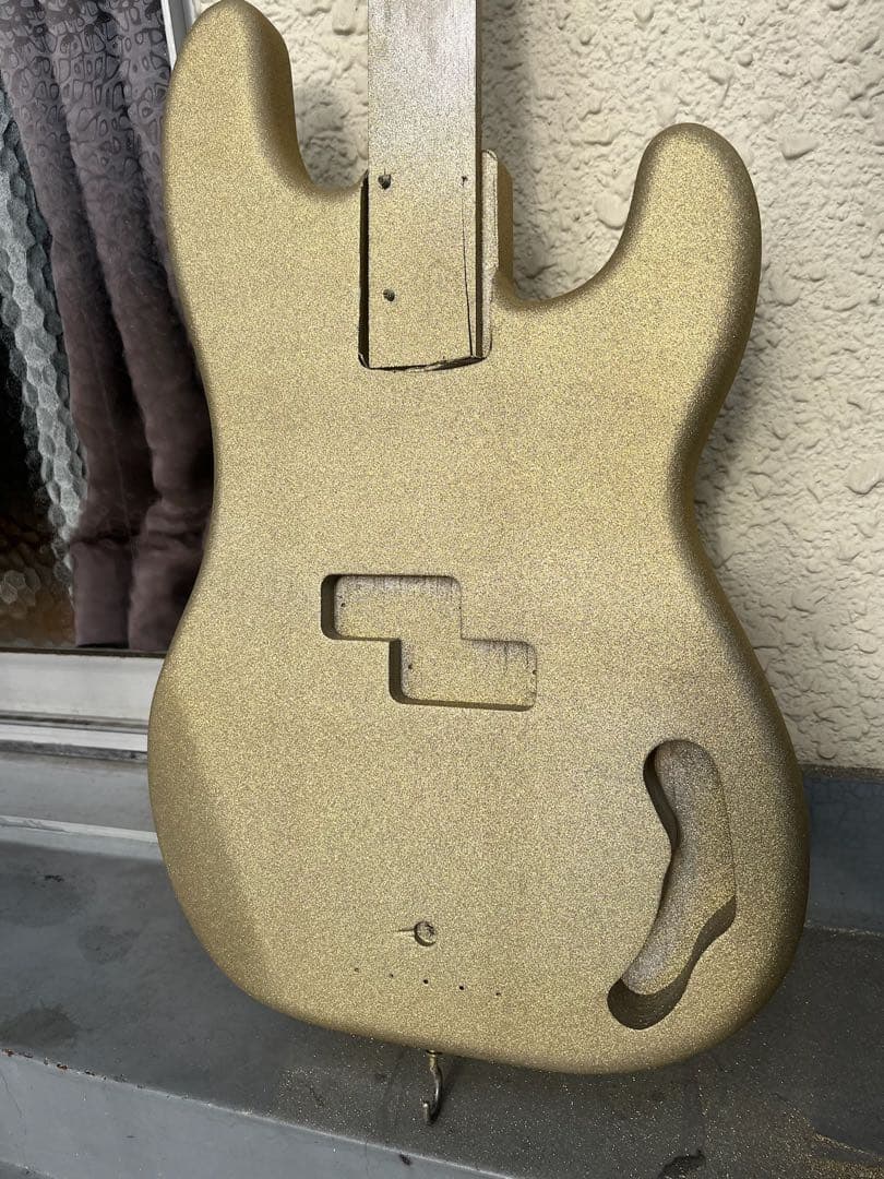 LUNA SEA J fender champagnegold relic風加工