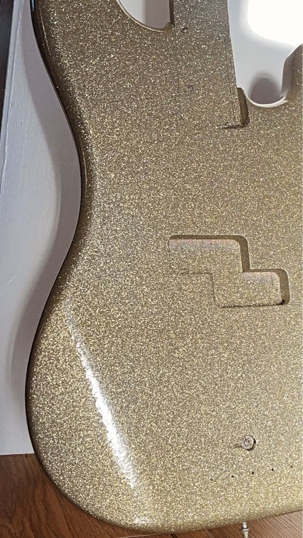 LUNA SEA J fender champagnegold relic風加工