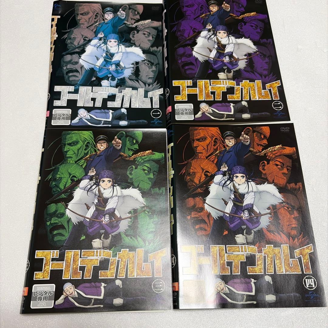 【アニメ/DVD】 ゴールデンカムイ1期~4期 1-25巻/全巻セット