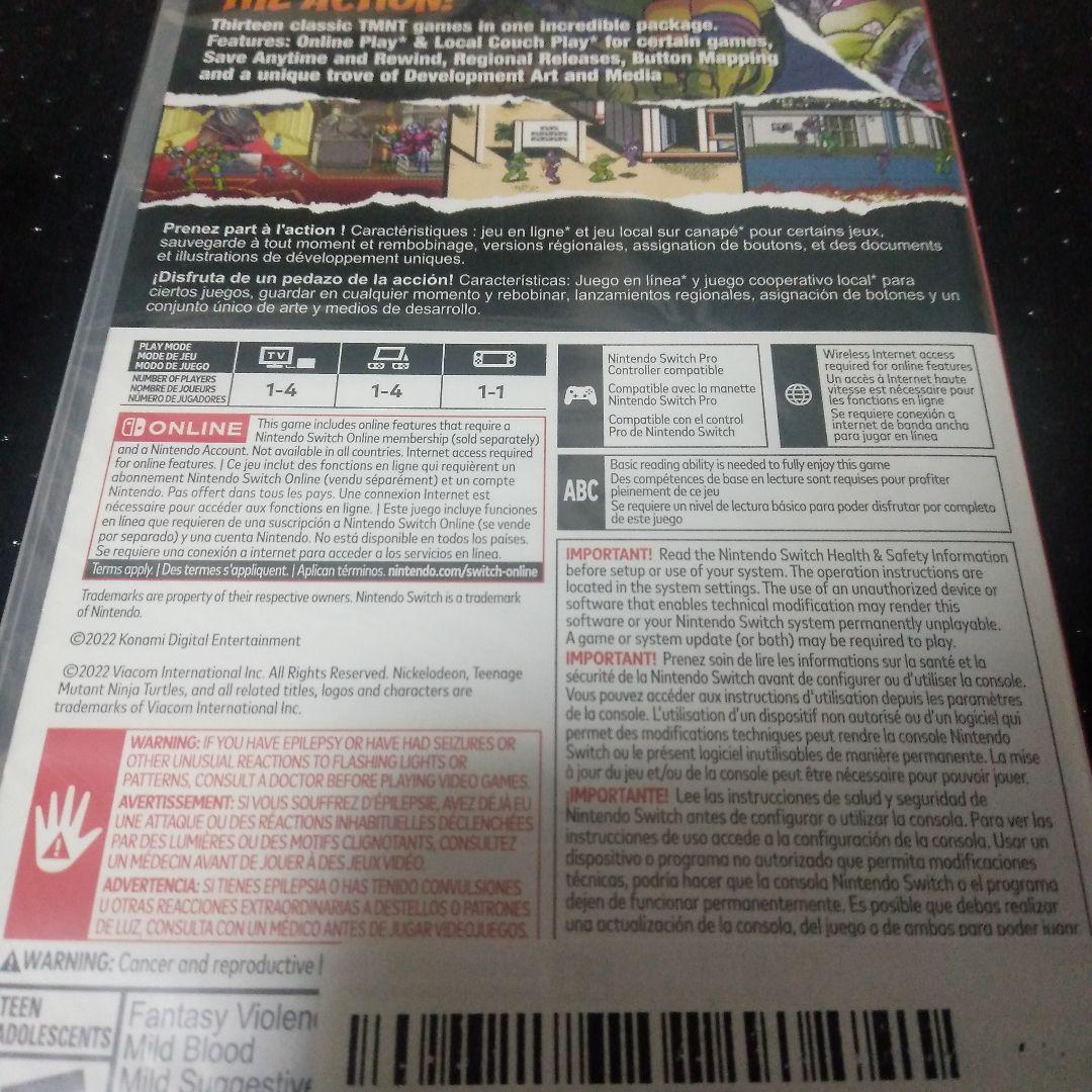 （新品未開封）ニンジャタートルズカワバンカコレクション輸入版Switch