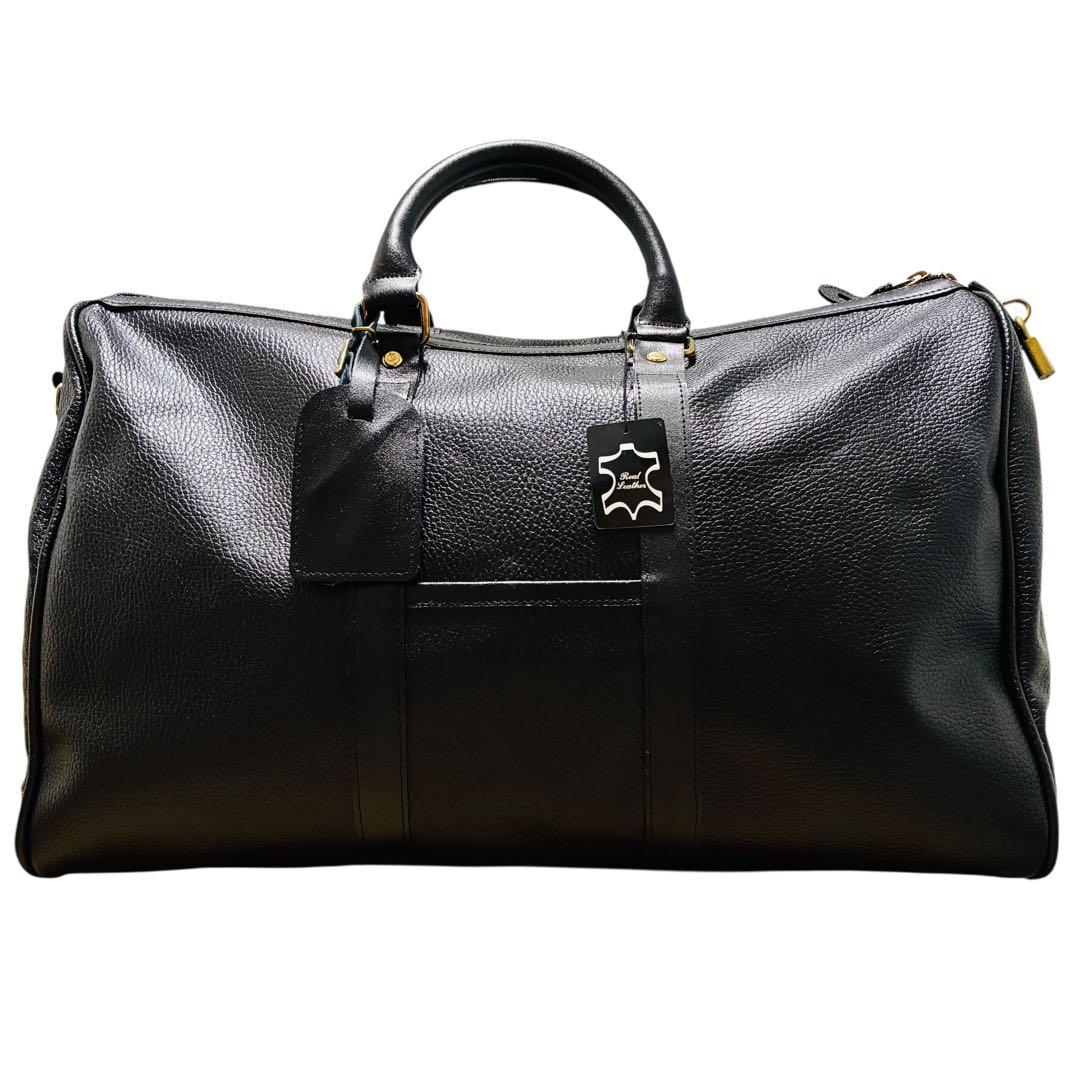 【良品】オール　レザー　ボストンバック　2way ショルダーバッグ 牛革