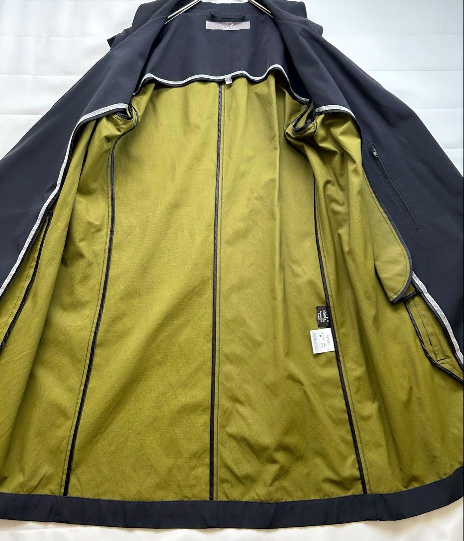 美品✨ URBAHIA フランス製　トレンチコート　丸襟　変形　防水　上質