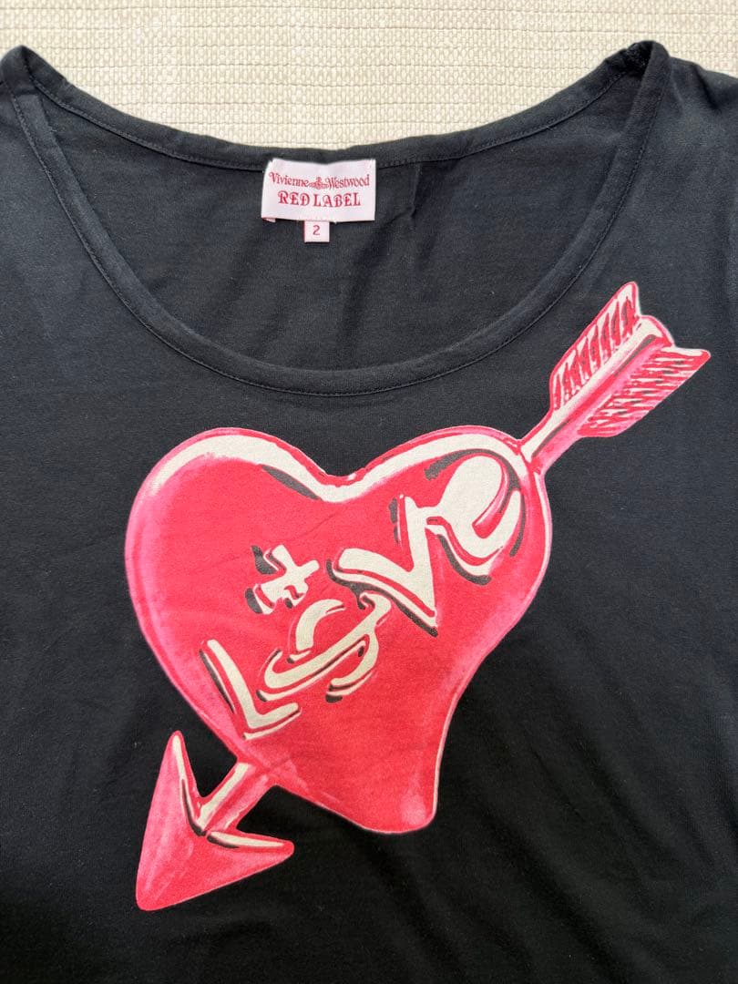 Vivienne Westwood REDLABEL ハートオーブロゴTシャツ2
