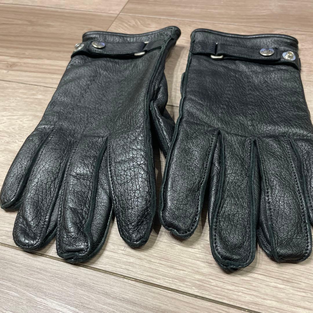 Vivienne Westwood Man レザー 手袋 黒 本革
