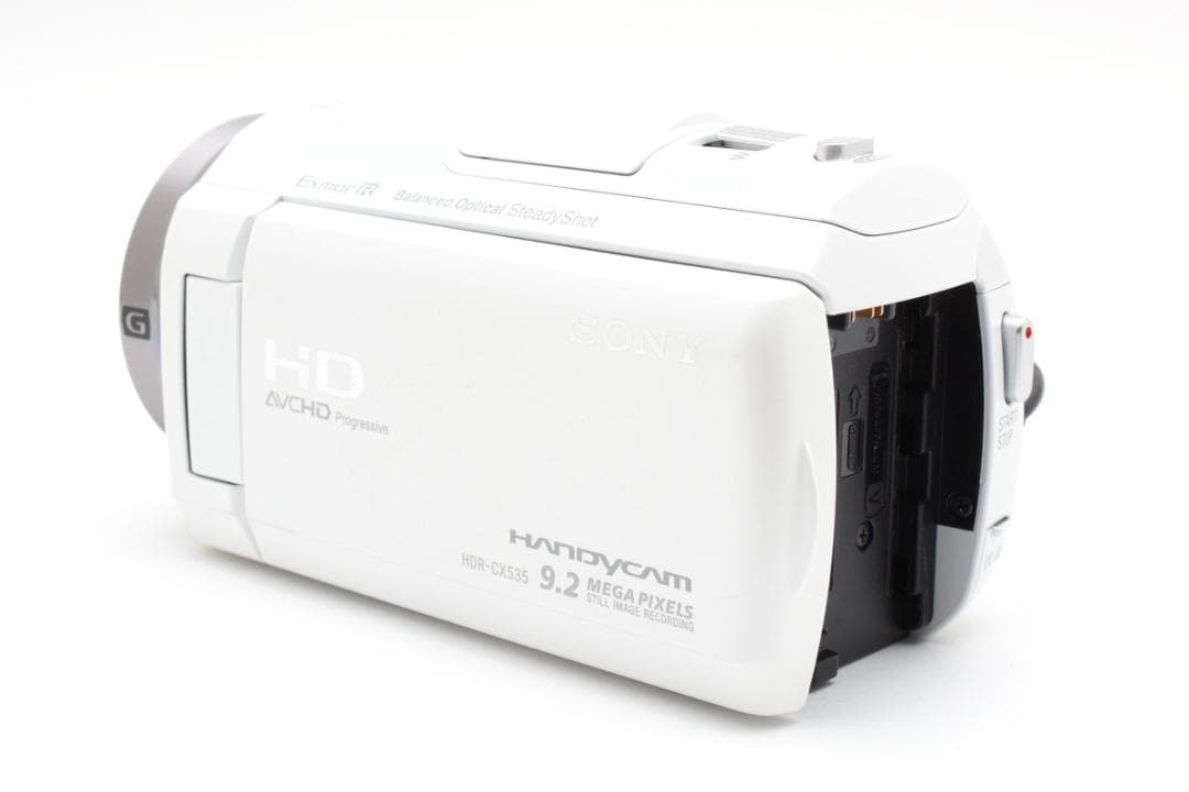 【美品】SONY Handycam HDR-CX535 ホワイト　動作確認済