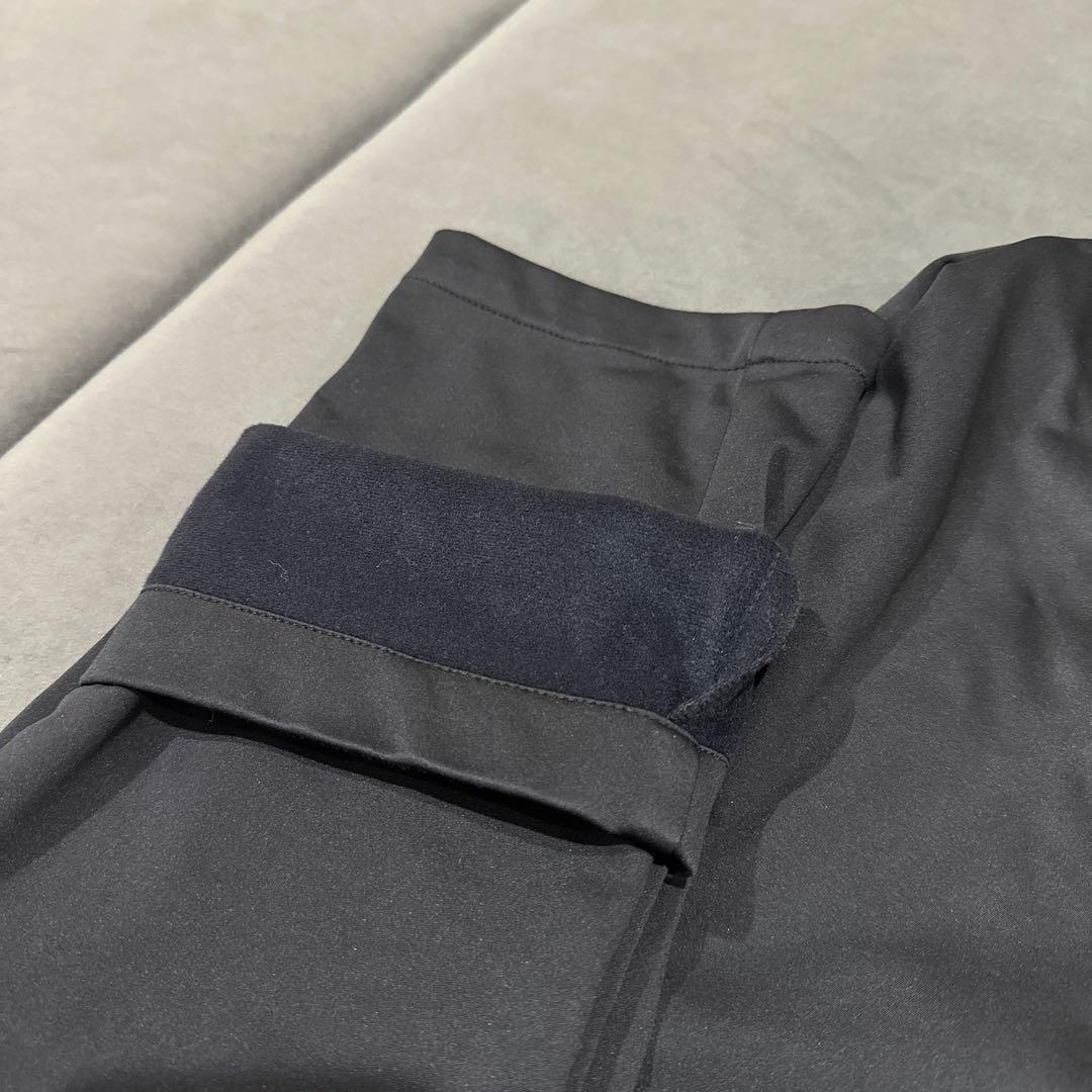 【BEAMS GOLF】　ブラック　ゴルフパンツ　裏起毛　L