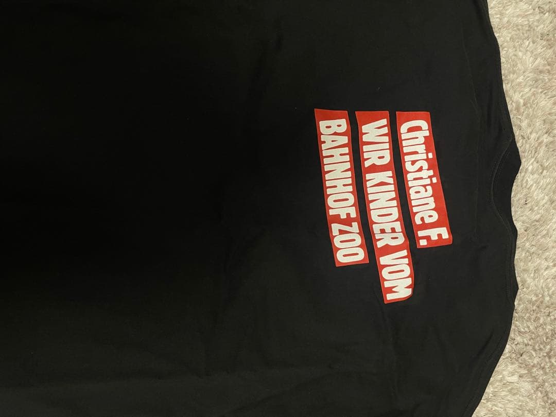 激レア　ラフシモンズ　2018クリスチーネf Tシャツ アーカイブ